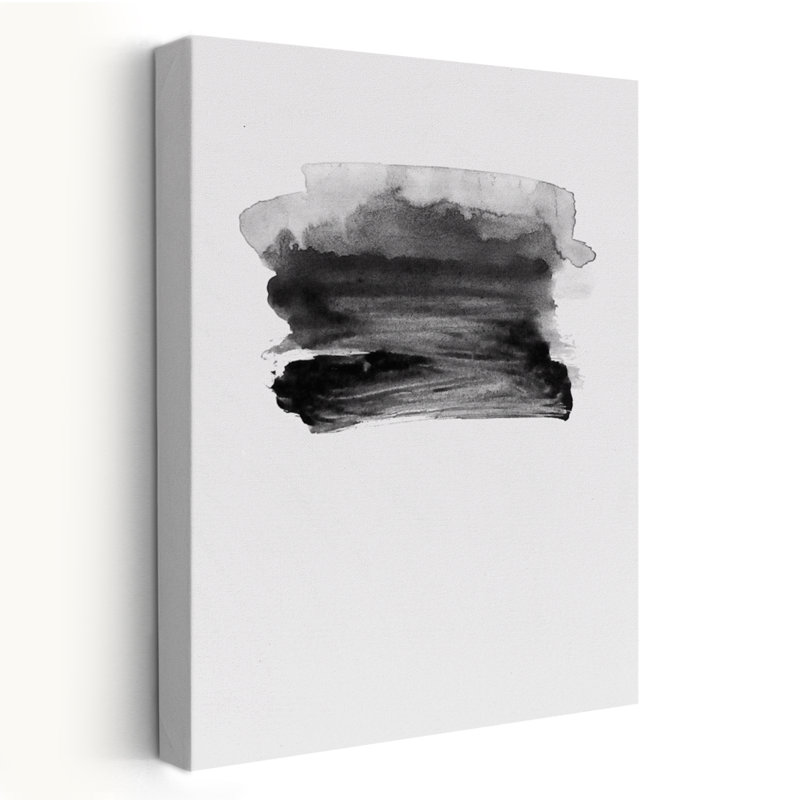 Gray Ii - Abstracts Art contemporain, H 60 po x l 40 po