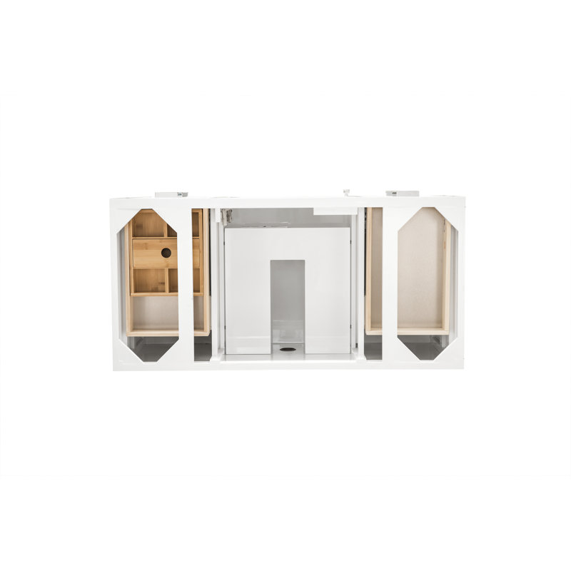 Addison 48'' W Single Bathroom Vanity Base, Glossy White