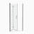 Universal Folding Pivot Shower Door-106753306