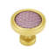 Spectra Waves knob in gold finish-1070347527