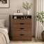 Bureau de coiffeuse 3 en 1 avec miroir éclairé et tabouret, coiffeuse à plateau rabattable, rangement compact pour la chambre à coucher, la salle de bain et le vestiaire (L 23,62 po)