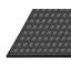 Tapis noir/vert tissé à la machine-574296770