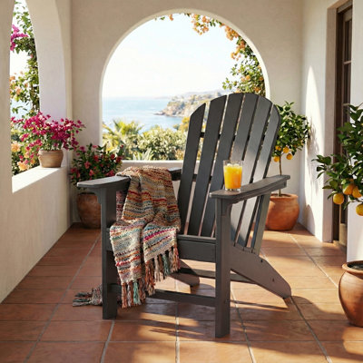 HDPE Outdoor Adirondack Chair