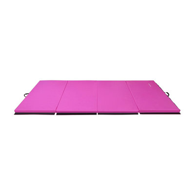 BalanceFrom Fitness All Purpose Folding Gymnastics Gym Exercise Mat for Yoga, Aerobics, Pilates, and Martial Arts