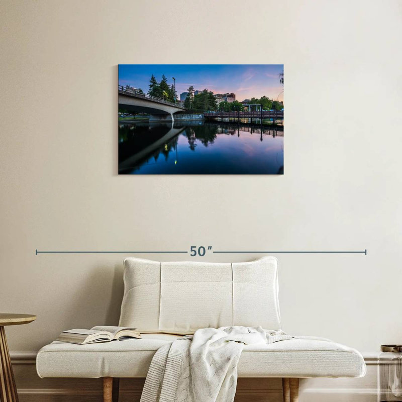 Rorry Spokane River At Riverfront Park, 20" H x 30" W