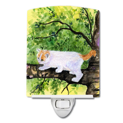 Cat Turkish Van Ceramic Night Light