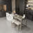 Shrivas Bar Table and Chairs Set, 3-Piece Dining Table Set for 2 with Built-in USB and Power Outlets, Counter Height Table and 2 Bar Stools Space Saving for Dining Room Living Room Small Kitchen-2022087147-2022087145