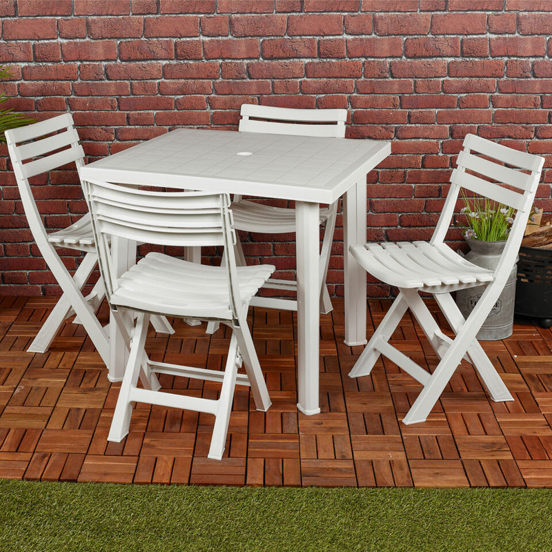 Brano 2 - Person Patio Dining Set with Square Table