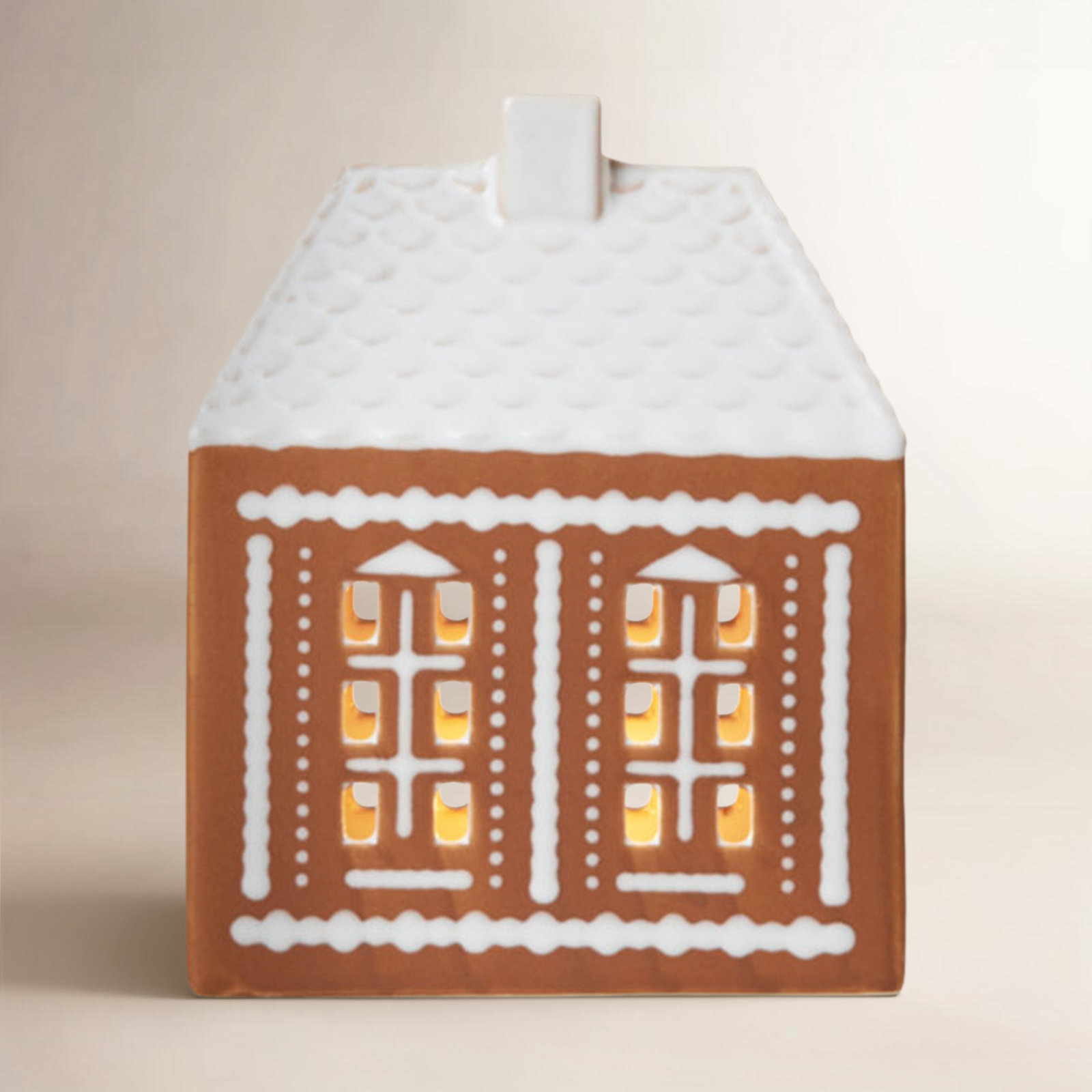 Kähler Gingerbread Stoneware Lantern