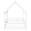 Lit double en bois pleine grandeur avec structure de toit, barrières de sécurité, blanc-1578653109-1578653108