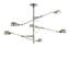 Lustre à trois bras Alan Mizrahi Art Deco Mila-88121895-131424488
