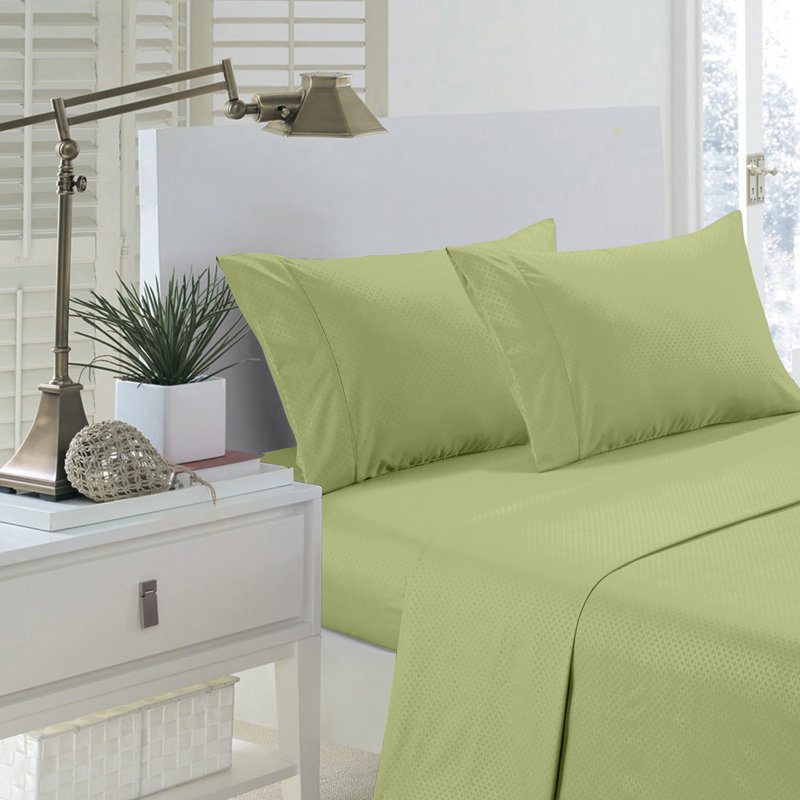 Ensemble de draps en micro-fibre, ISE, Ensemble de draps pour lit simple + drap-housse + 