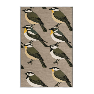 Tapis lavable à œil blanc Cape