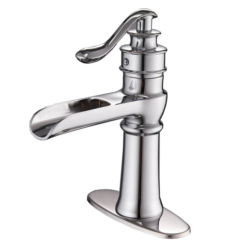 Single-handle Bathroom Faucet, Chrome