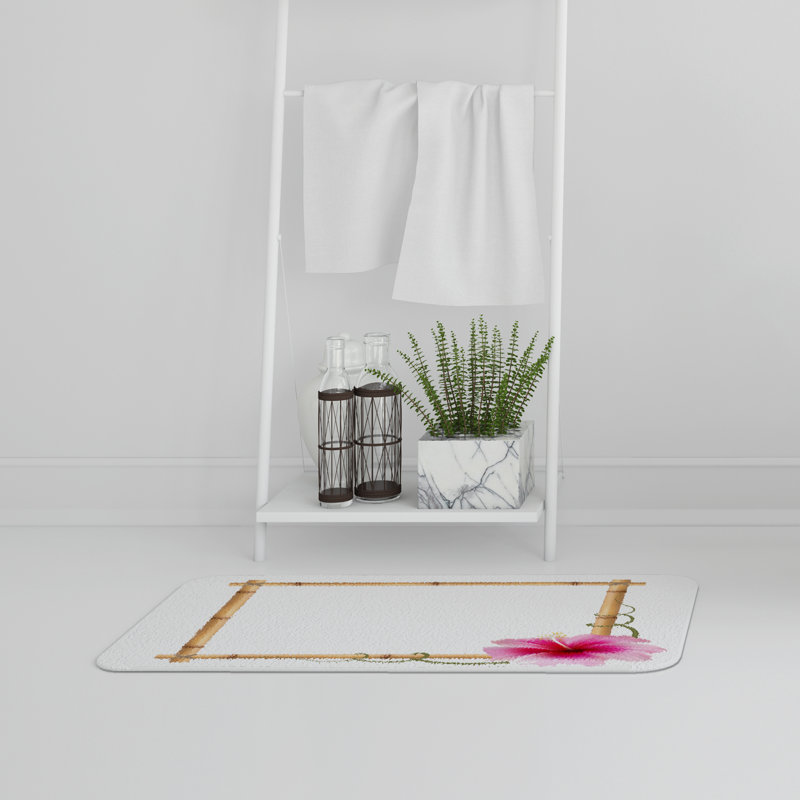 Akifah Non-Slip Bath Rug