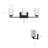3-Light Dimmable Vanity Lighting