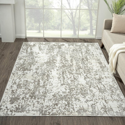 Tapis texturé moderne et abstrait