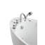Baignoire tourbillon autoportante en acrylique 67 po. X 31 po. Avec robinet