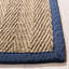 Tapis naturel / bleu Chester-268793202