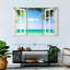 Fenêtre Gillard à la plage turquoise-106044933