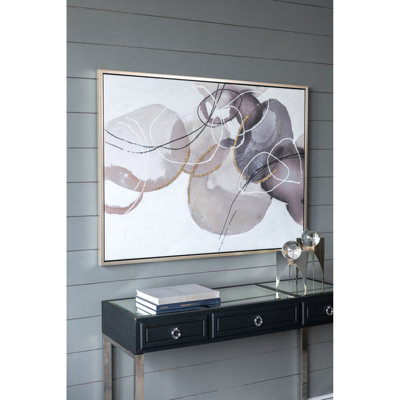 Large Modern Oil Painting, Hand Painted Abstract  Watercolor Texture