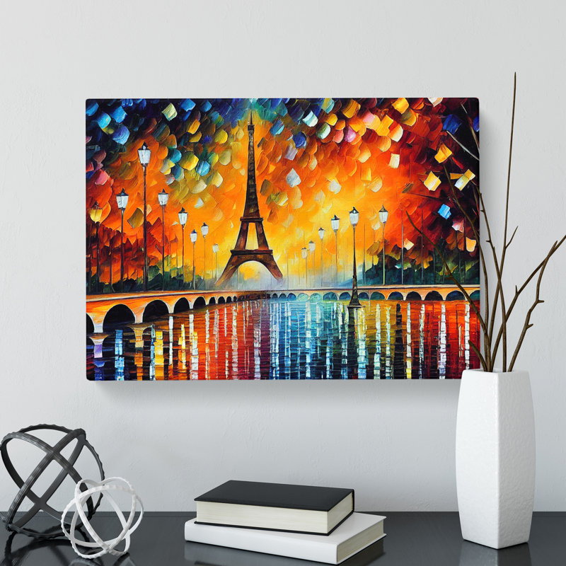 Eiffel Tower Paris Vol.3 - Wrapped Canvas, 35cm H x 50cm W x 3cm D