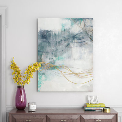 «Ondulation Oro I», reproduction sur toile