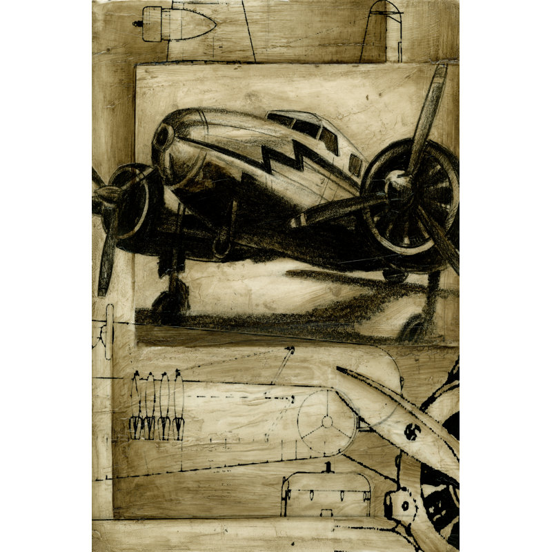 Trans America I by Ethan Harper - Wrapped Canvas Print, 91cm H x 61cm W x 3.8cm D