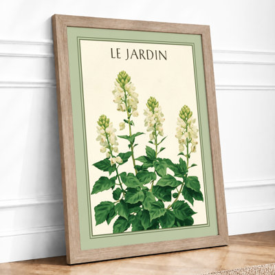 Le Jardin Botanical - Framed Print