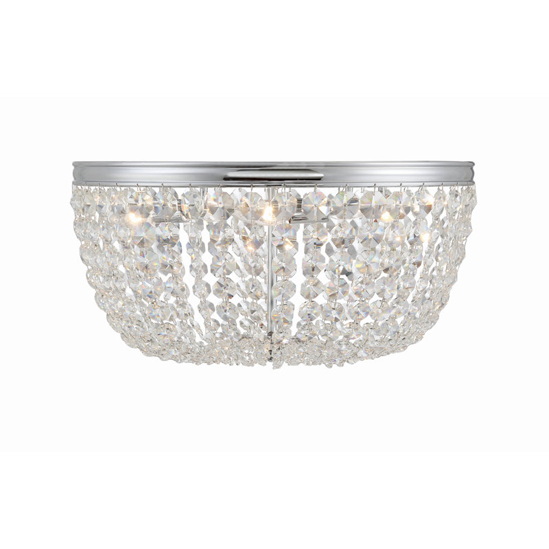 Ifeoluwa Flush Mount, Gray