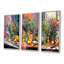 «Fauvist Herbs Pottery Flavors I», ensemble de 4 reproductions d'art sur toile-703229743-703229738