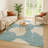 Machine Washable Indoor/Outdoor Chantille ACN2506 Floral Rug-984652955-984652929
