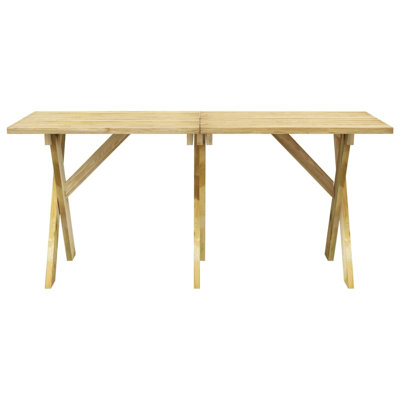 Streep Wooden Dining Table