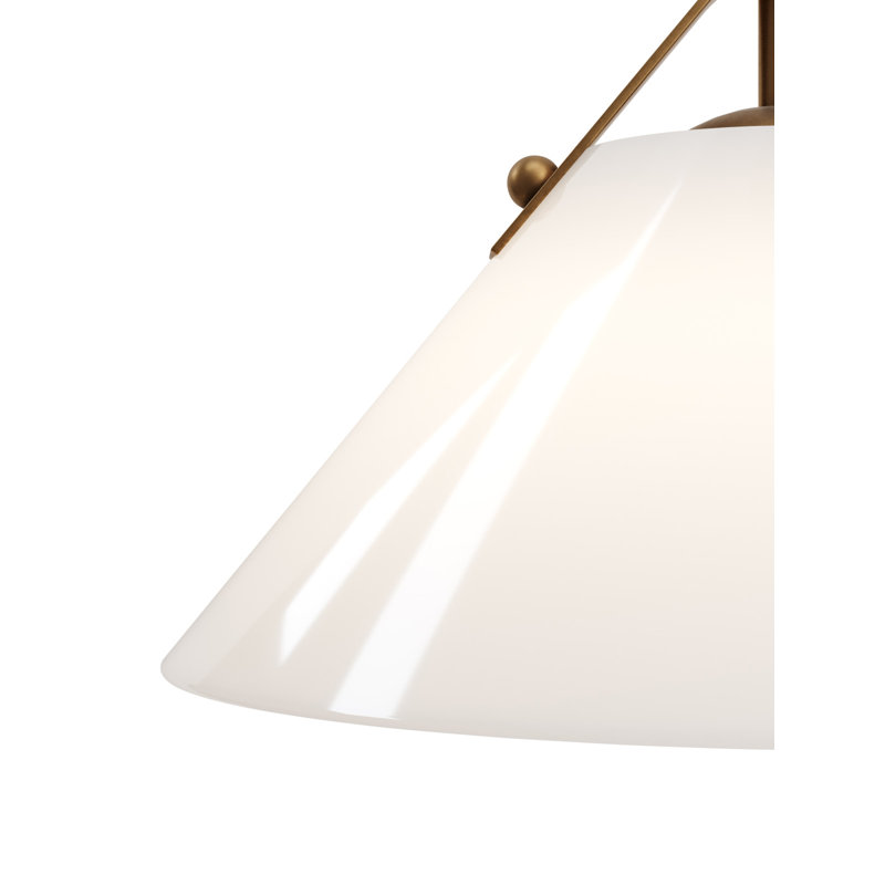Bronwen 1 - Light Pendant, Antique Brass