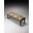 Edgecumbe Jute Upholstered Bench