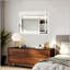 Miroir de salle de bain à DEL 36 po x 28 po à l'avant et à l'arrière, désembuage 5 minutes, miroir de meuble-lavabo mural 5 mm à réflexion intégrale HD, 3 couleurs à intensité variable, CRI90 +, fonction de mémoire (à brancher / câblé)