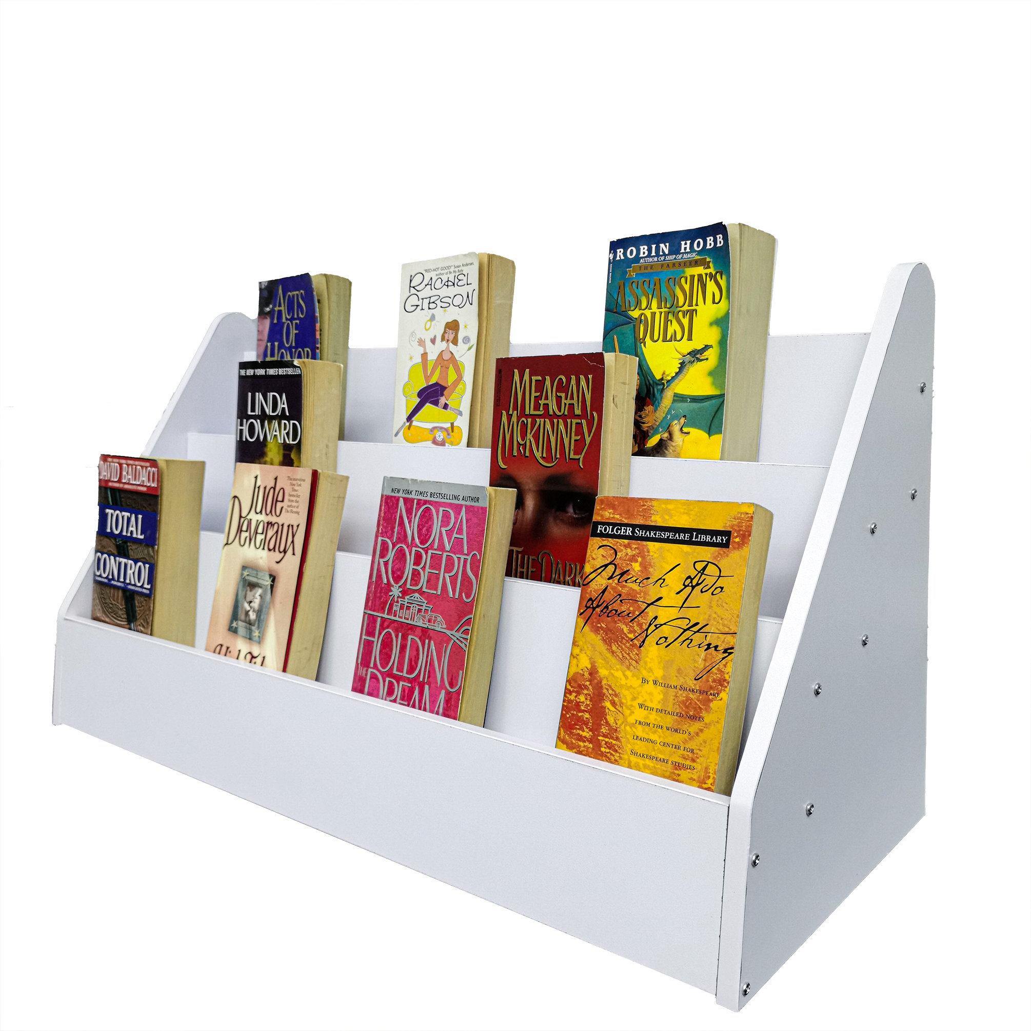 Rebrilliant Countertop Book Shelf Display, Greeting Card Rack, Step ...