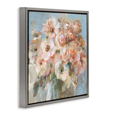 Bouquet de roses, blanc, floral