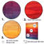 Cubic Rainbow Seven Lines - Abstract Shapes Wall Art Living Room-314260812-314260823