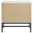 Sonora 2-Drawer Nightstand Bedside Table White