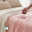 Couverture polaire sherpa Bedsure, réversible, douce et chaude, motif à rayures pour un confort quotidien-105504202-105504209