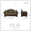 Canapé en similicuir et microfibre 86,5 po Vega