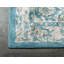 Tapis décoratif bleu oriental/beige Alesund-40277132