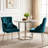 Dorsi Velvet Upholstered Button Tufted Modern Dining Chair-1474221122-1434141117