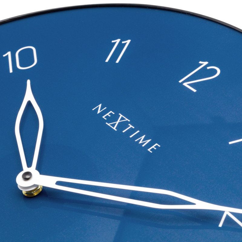 Glass Wall Clock