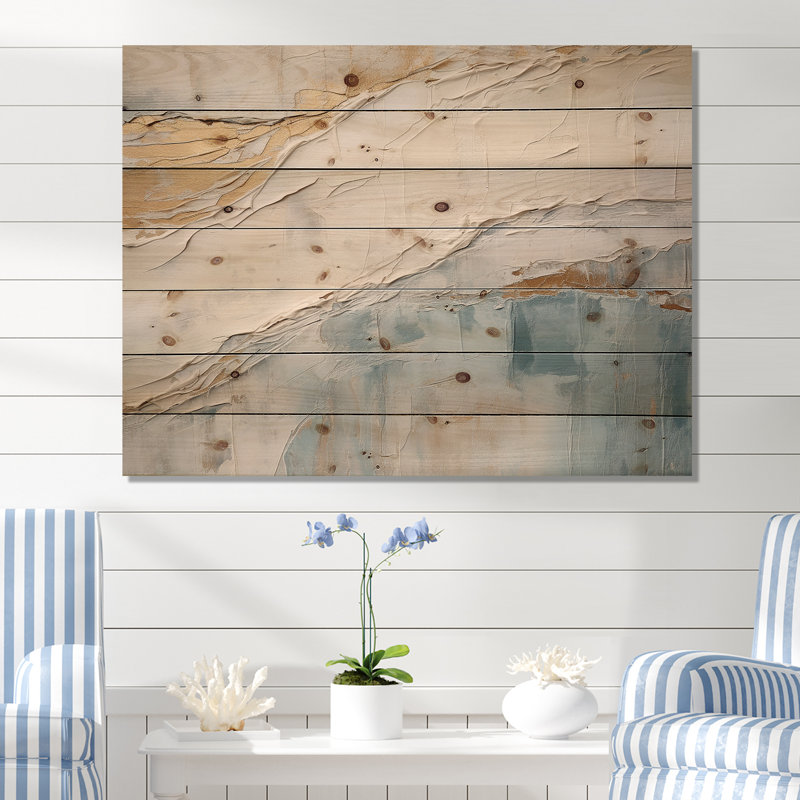 Panneaux de décoration murale en bois Chrysal - Coastal, H 30 po x l 40 po