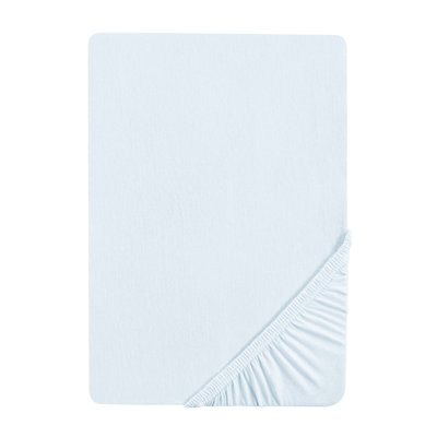 Cotton Blend Jersey Knit Fitted Sheet