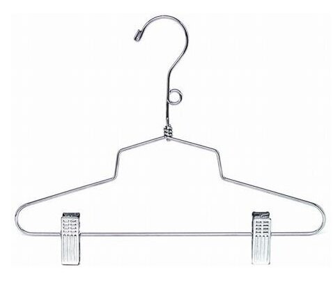 Only Hangers Inc. Metal Hangers With Clips for Skirt/Pants | Wayfair