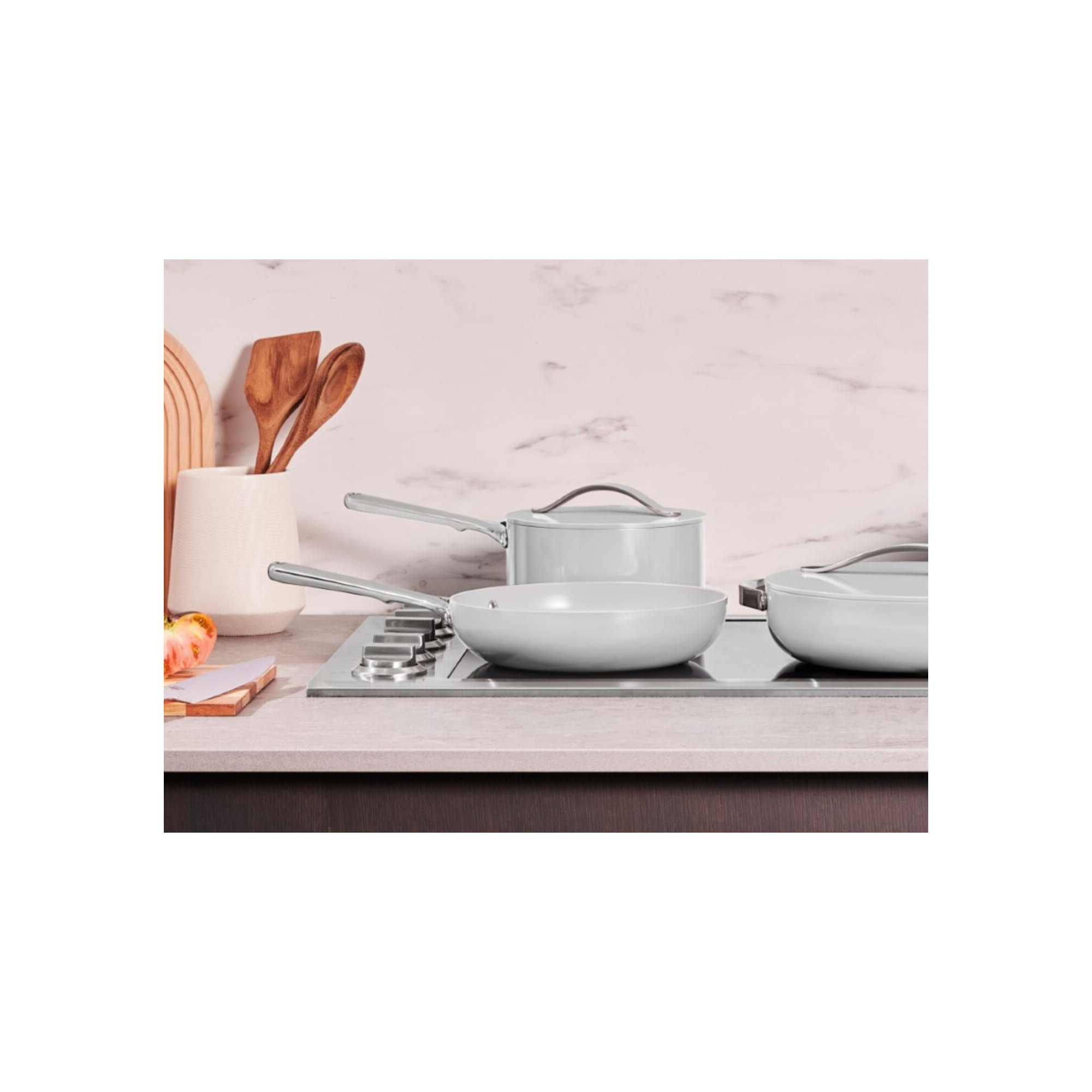 Caraway Nonstick Ceramic Fry Pan, 10.5", Gray