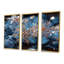 «Sunrise Snowflake Tranquility IV - Winter Landscape», art mural-887437081-887437079